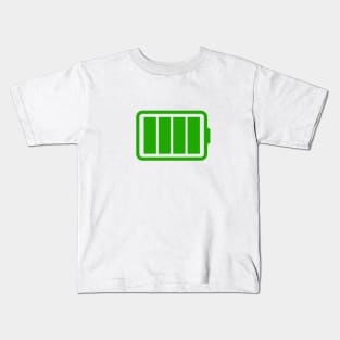 100% battery Kids T-Shirt